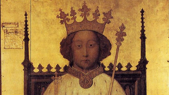 Портрет Ричарда II в Вестминстерском аббатстве