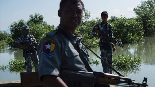 မောင်တောအနီး နယ်ခြားစောင့်ရဲများ
