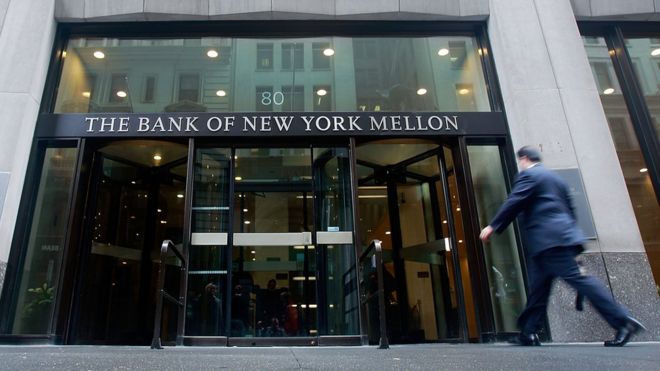 La sede del Bank of New York Mellon
