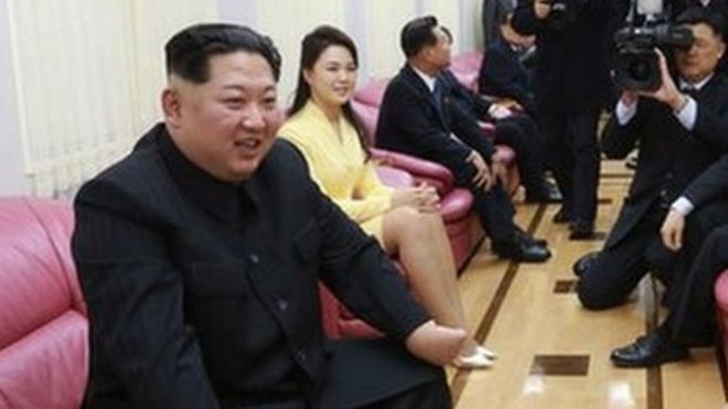Kim Jong-un. líder de Corea del Norte