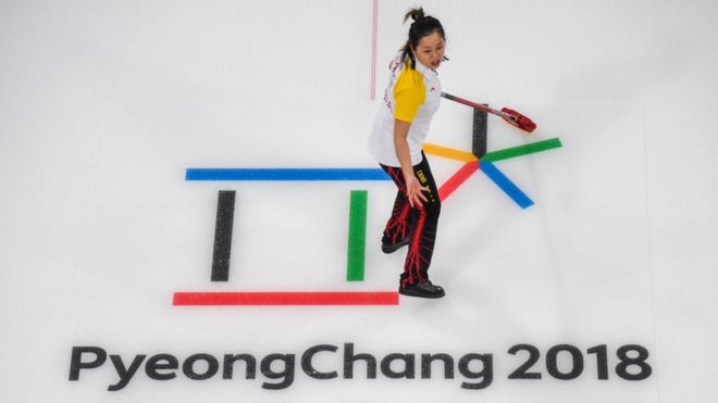 Competidora em PyeongChang 2018