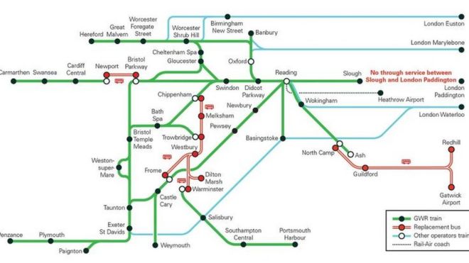 Маршруты GWR повлияли на это Рождество