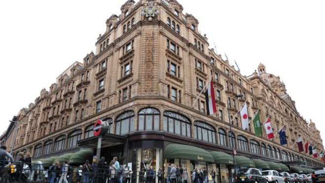 Harrods в Найтсбридж, Лондон