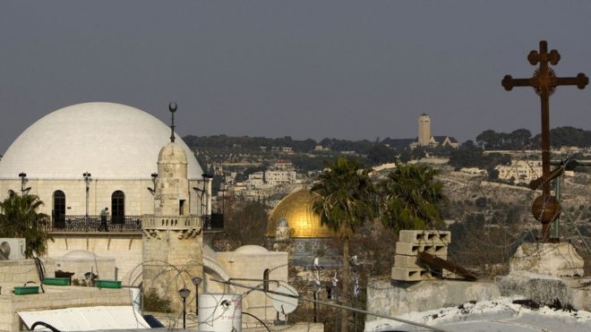 Religious sites in Jerusalem's Old City