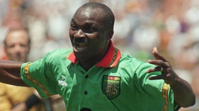 Roger Milla: He's the oldest World Cup goalscorer ever, used to celebrate  goals by wiggling his hips and nearly joined Walsall