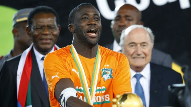 Why Yaya Toure dey ginger for Drogba to be Ivory Coast FA president - BBC  News Pidgin