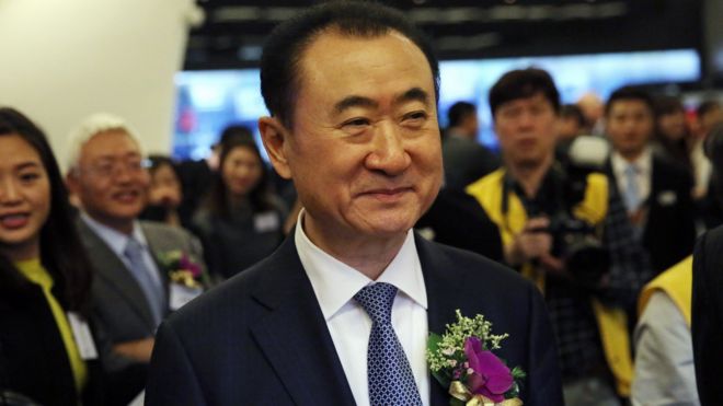 Wang Jianlin, chief executive of Dalian Wanda Commercial Properties