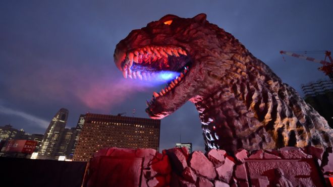 Japanese Theme Park Unveils Life Size Godzilla Attraction c News