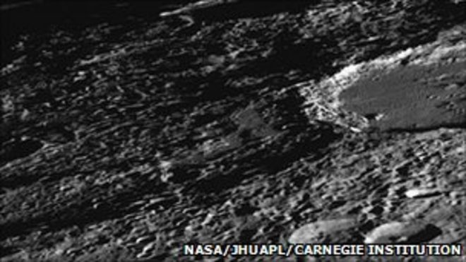 Изображение Меркурия, полученное космическим кораблем Nasa's Messenger (Изображение: Лаборатория прикладной физики NASA / JHU / Институт Карнеги)