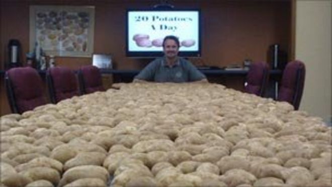 Крис Фойгт в Государственной комиссии по картофелю