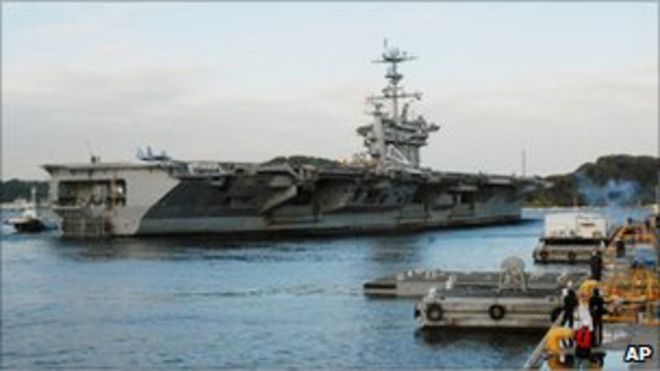 USS George Washington (24 ноября 2010 г.)