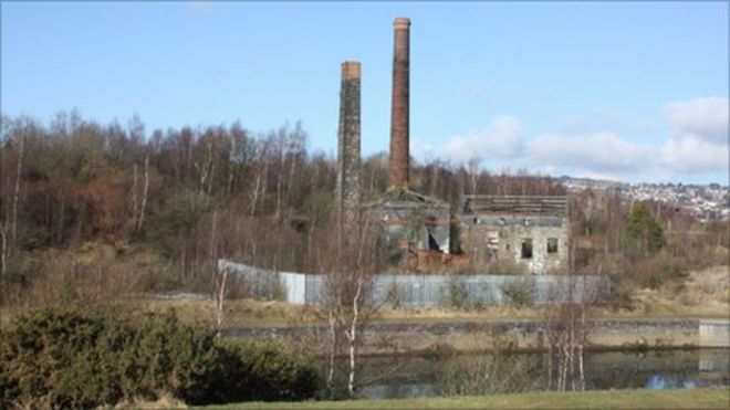 Сайт Hafod Copperworks, как он выглядит сегодня