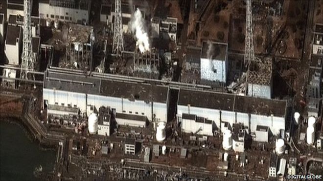 Аэрофотосъемка сайта Фукусимы