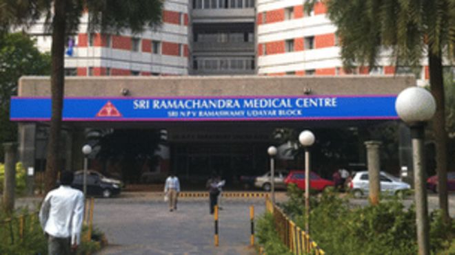 Медицинский центр Шри Рамачандры в Ченнаи, Южная Индия