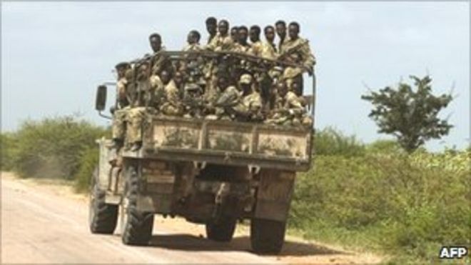 Эфиопские войска движутся в сторону Могадишо, 2006 г.