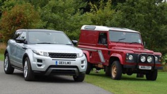 Range Rover Evoque и Land Rover Defender