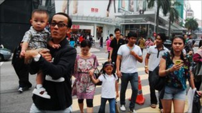 Малазийцы на улице
