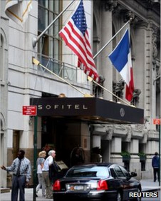 Вид на отель Sofitel