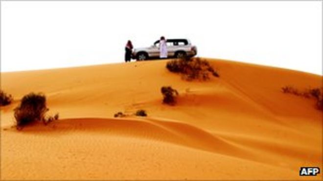 Песчаная дюна в Саудовской Аравии