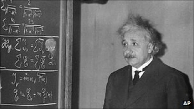 Альберт Эйнштейн в Питтсбурге 28 декабря 1934 года
