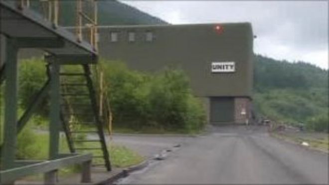 Unity Mine в Cwmgwrach