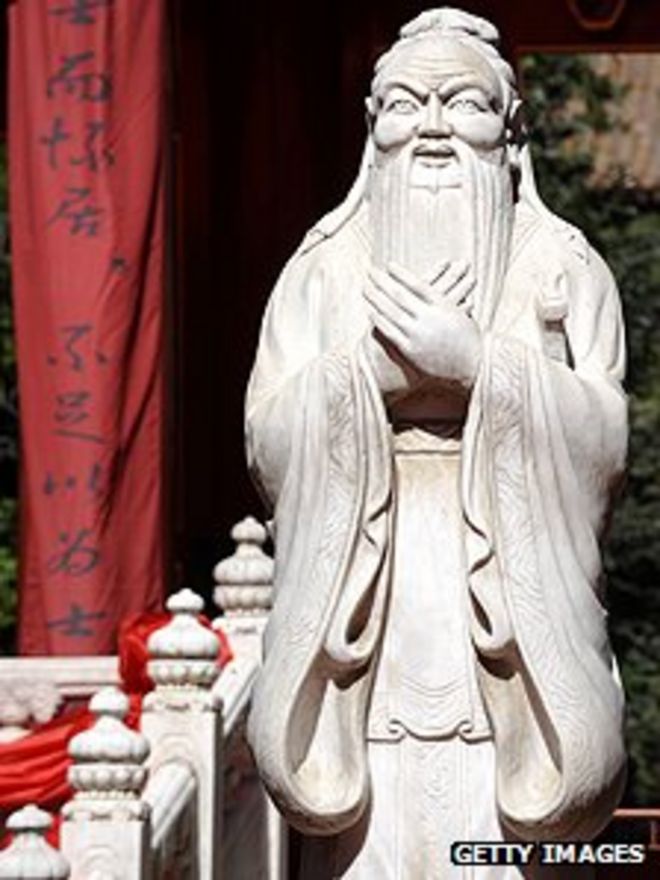 Статуя Конфуция