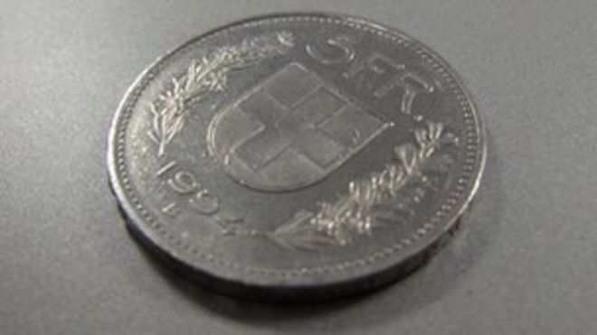 Пять швейцарских франков