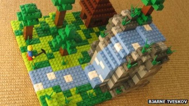 Набор концептов Mojang Lego