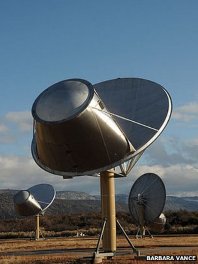 Allen Telescope Array блюдо (Барбара Вэнс)