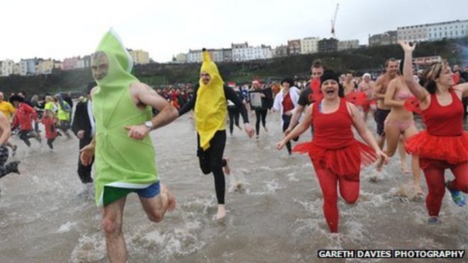 Tenby Boxing Day Swim