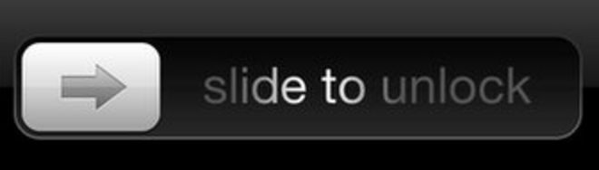 «Слайд, чтобы разблокировать» на iPhone