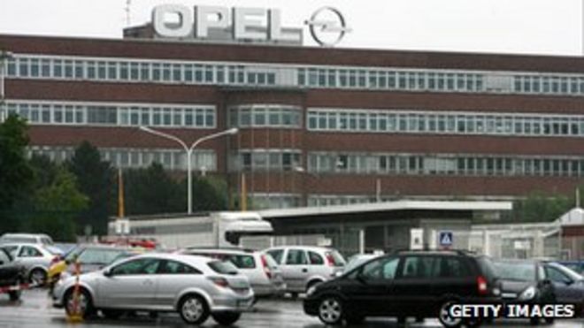 Завод Opel в Бохуме