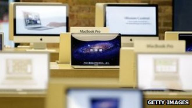 Macbooks в магазине Apple