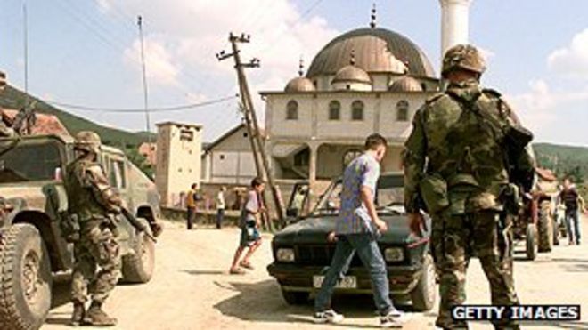 Миротворцы НАТО в Косово
