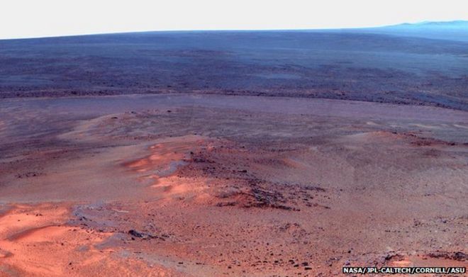 Грили Хейвен на Марсе, сфотографирован марсоходом Opportunity