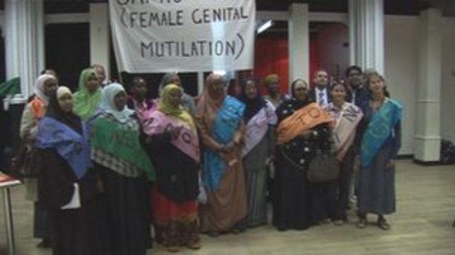 Участники кампании против FGM в Бристоле