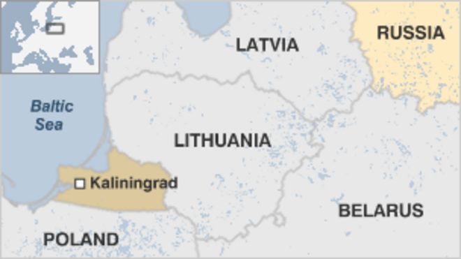 Карта Калининграда
