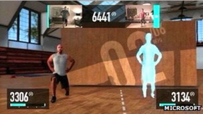 Скриншот Nike Plus Kinect Training