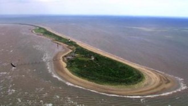 Заповедник Spurn Point, устье реки Хамбер