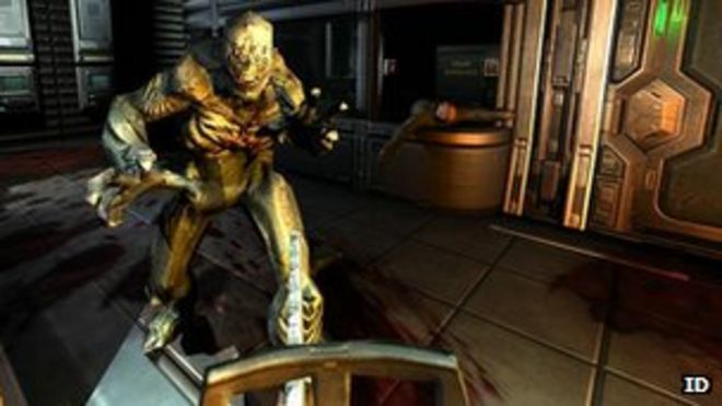 Скриншот Doom 3