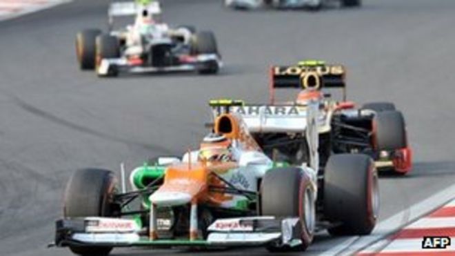 Автомобиль Force India-Mercedes F1