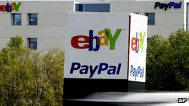 eBay является материнской компанией PayPal