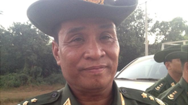 Бирманский министр по пограничным делам Тейн Хтай