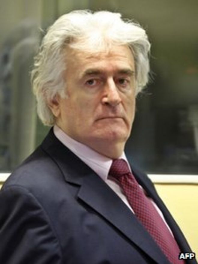 Радован Караджич в суде, 3 ноября 2009 года