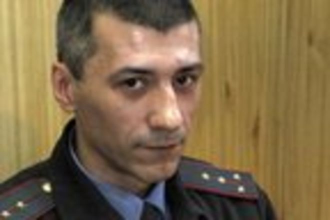инспектор полиции Андрей Левчук