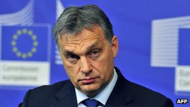Премьер-министр Венгрии Виктор Орбан в Брюсселе, 30 января, 13 января