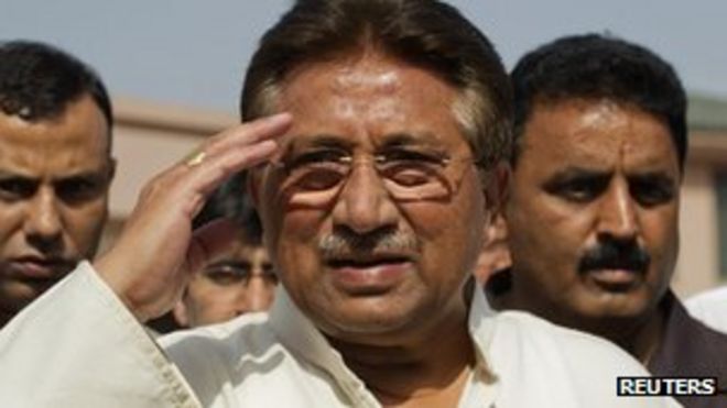Первез Мушарраф. Апрель 2013 г.