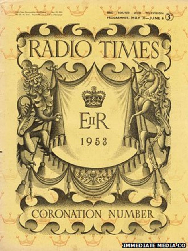 Обложка коронационного издания Radio Times