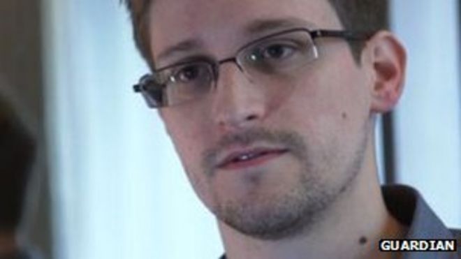 Эдвард Сноуден (фото любезно предоставлено Хранителем)