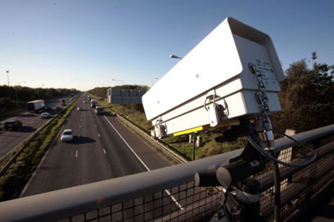 Камера видеонаблюдения автомагистрали